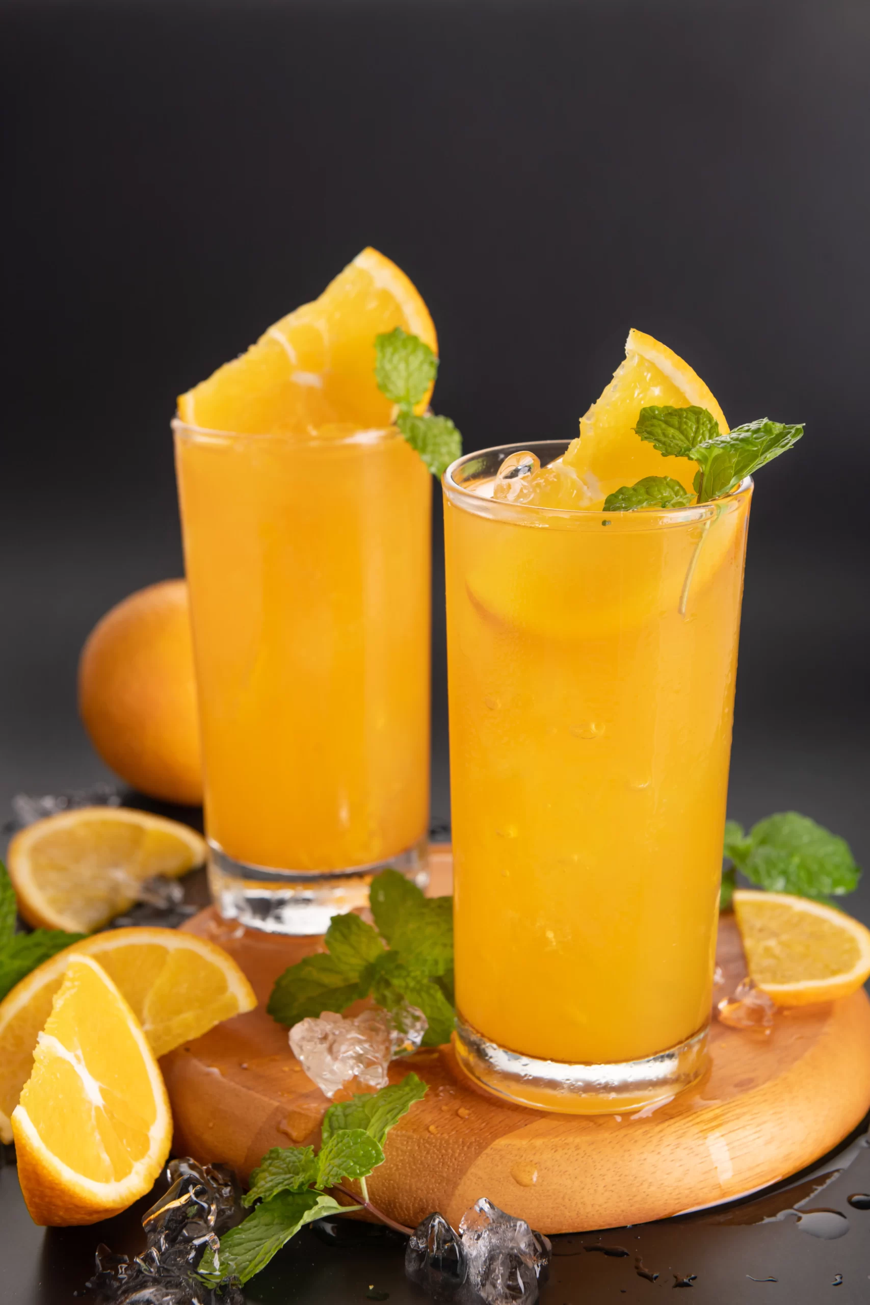 fresh-orange-juice-glass-with-mint-fresh-fruits-selective-focus fresh-orange-juice-glass-with-mint-fresh-fruits-selective-focus